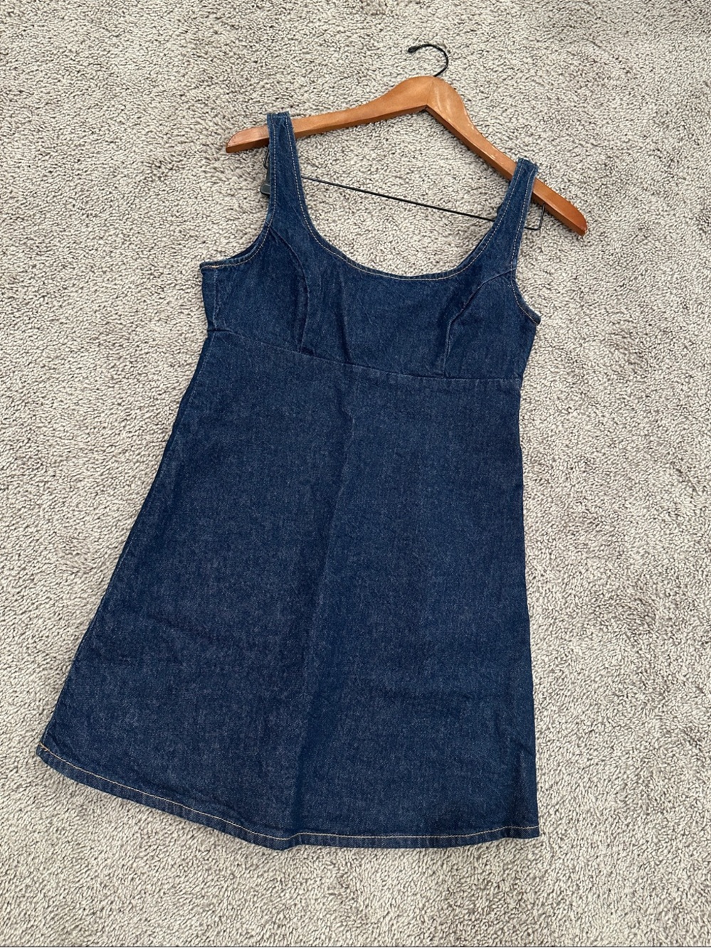 Divided Dark Blue Denim Mini Dress
